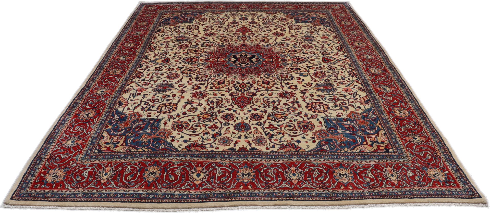 Sarough Perserteppich 275 × 380 cm aus Wolle, handgeknüpft