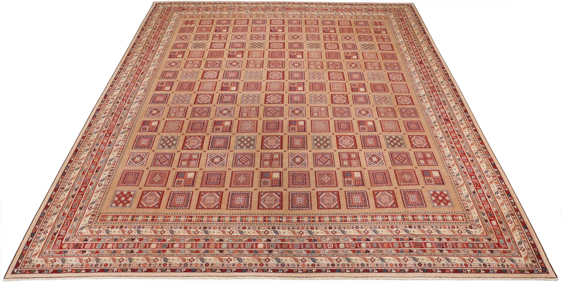 Handgewebter Kelim Perserteppich, 300 × 400 cm, Wolle