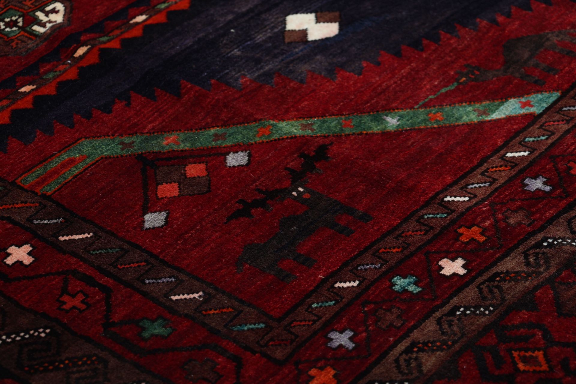 Handgeknüpfter Turkmen Perserteppich, 294 × 412 cm