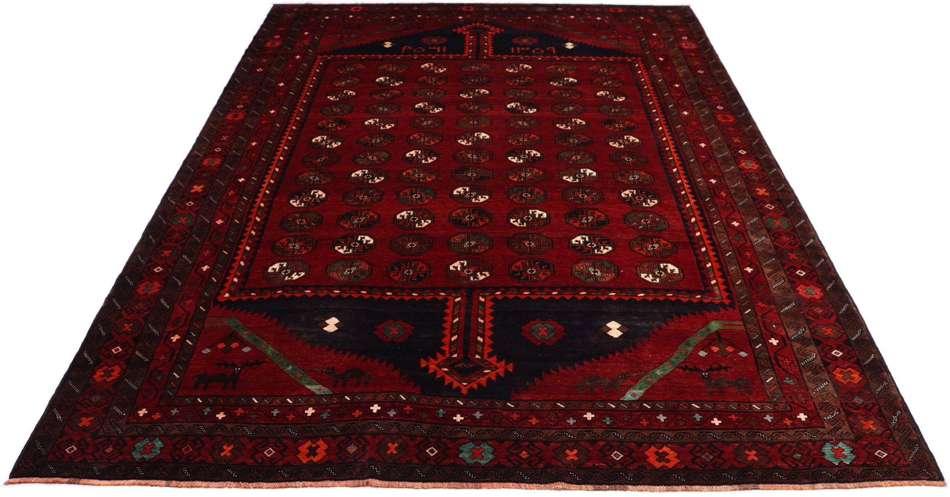 Handgeknüpfter Turkmen Perserteppich, 294 × 412 cm