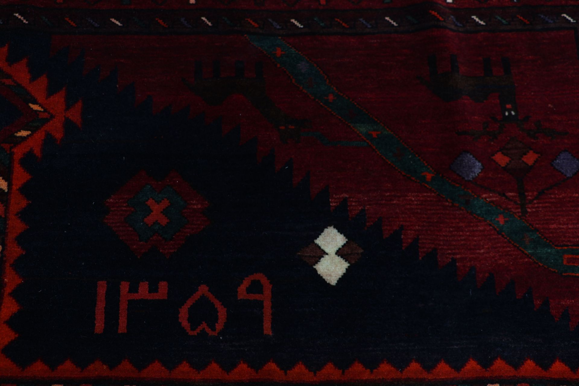 Handgeknüpfter Turkmen Perserteppich, 294 × 412 cm