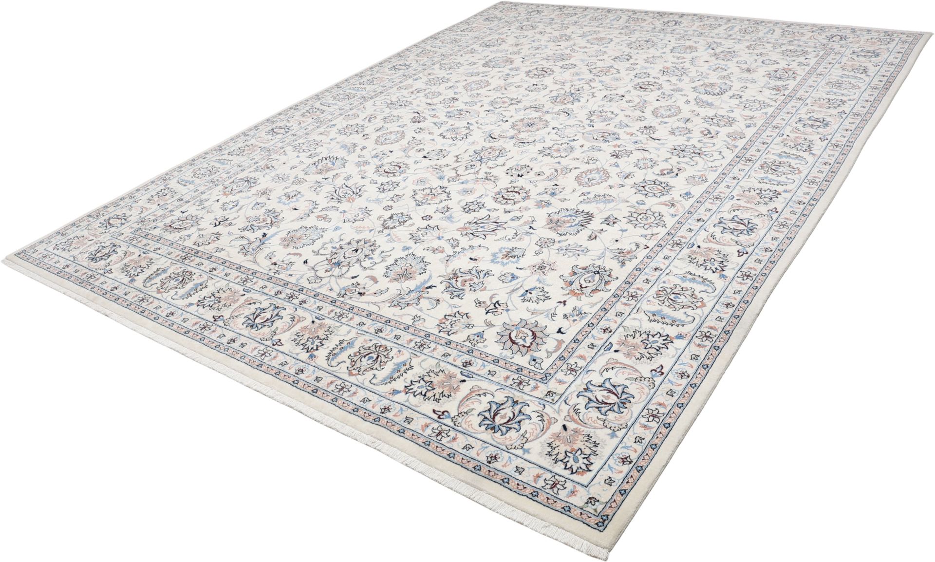 Handgeknüpfter Nain Perserteppich, 300 × 405 cm, Wolle