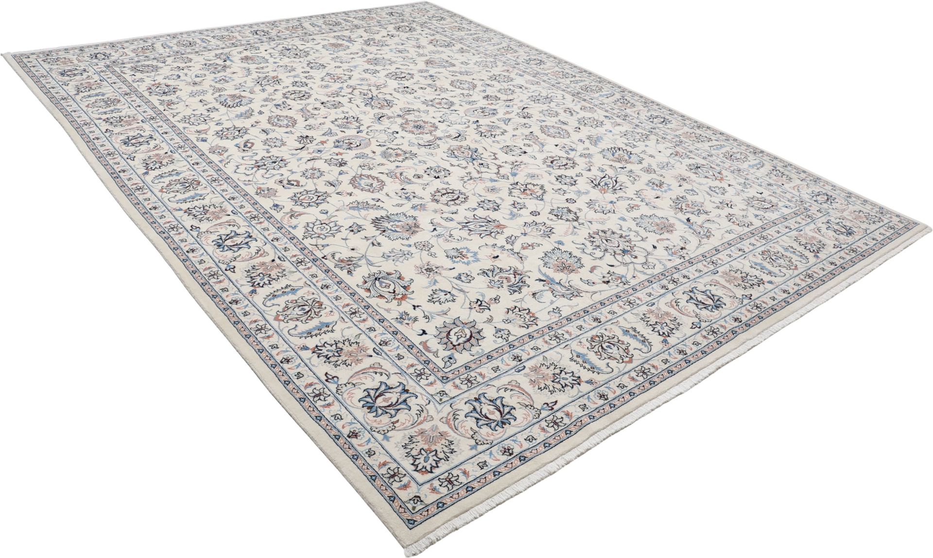 Handgeknüpfter Nain Perserteppich, 300 × 405 cm, Wolle