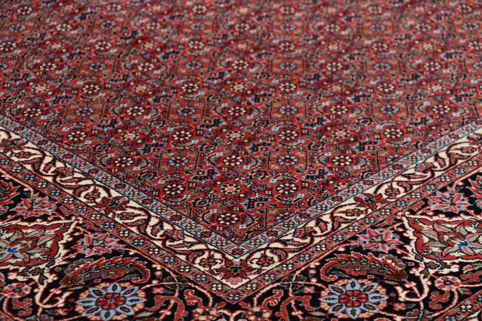 Handgeknüpfter Bijar Perserteppich, 301 × 396 cm, Wolle