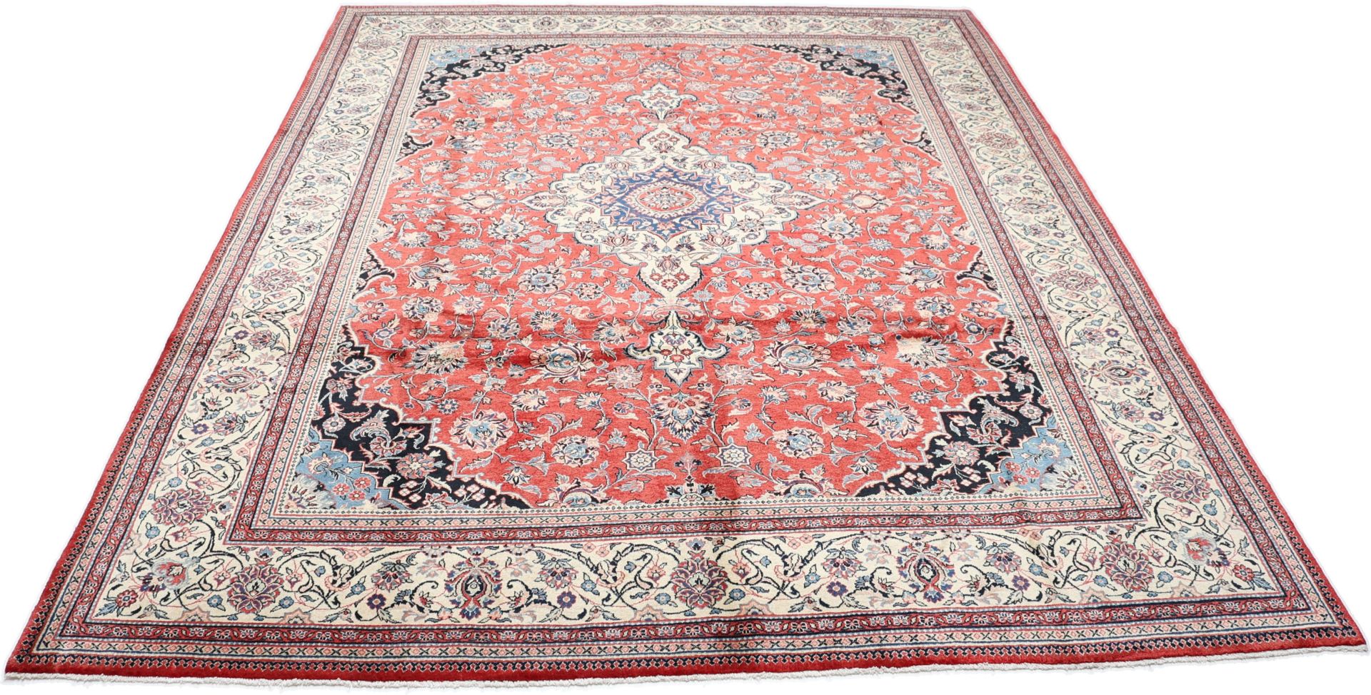 Handgeknüpfter Sarough Perserteppich 307 × 387 cm