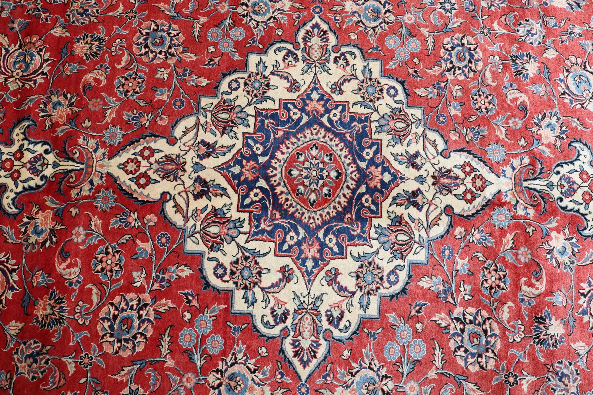 Handgeknüpfter Sarough Perserteppich 307 × 387 cm