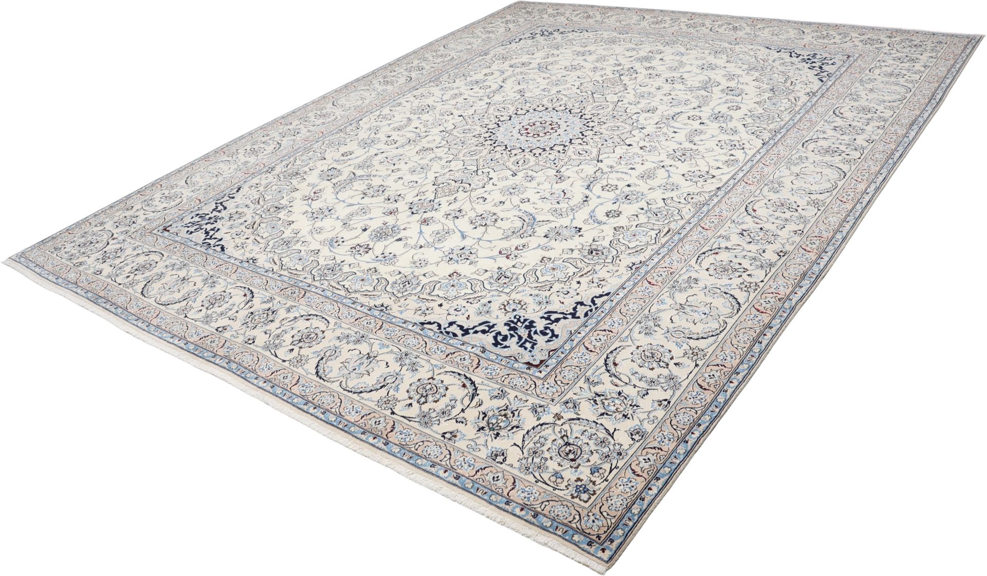 perserteppich-nain-315-x-398-cm-schurwolle-seide-handgeknupft-1 Handgeknüpfter Nain Perserteppich 315 × 398 cm