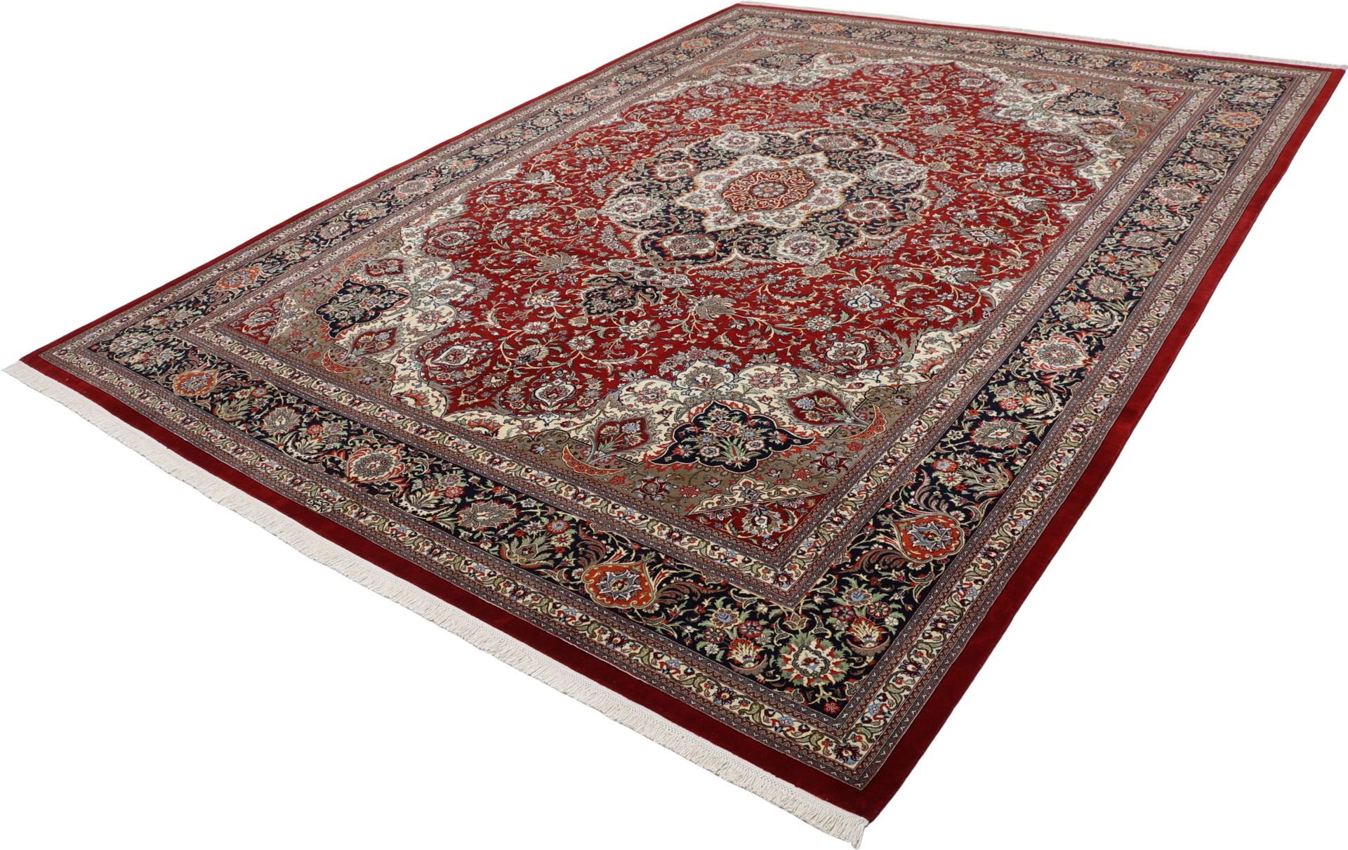 perserteppich-ghom-292-x-390-cm-schurwolle-handgeknupft-exklusiv-1 Handgeknüpfter Ghom Perserteppich, 292 × 390 cm, Wolle