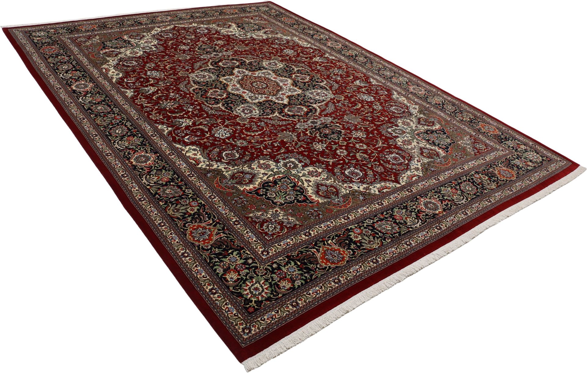 perserteppich-ghom-292-x-390-cm-schurwolle-handgeknupft-exklusiv-2 Handgeknüpfter Ghom Perserteppich, 292 × 390 cm, Wolle