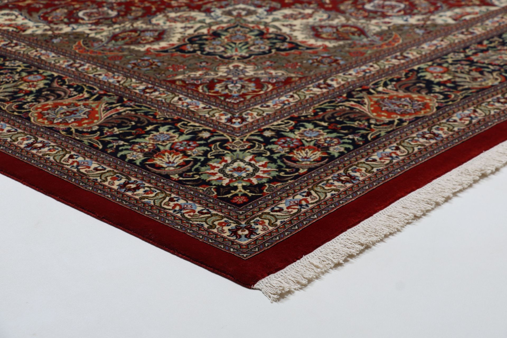 perserteppich-ghom-292-x-390-cm-schurwolle-handgeknupft-exklusiv-4 Handgeknüpfter Ghom Perserteppich, 292 × 390 cm, Wolle