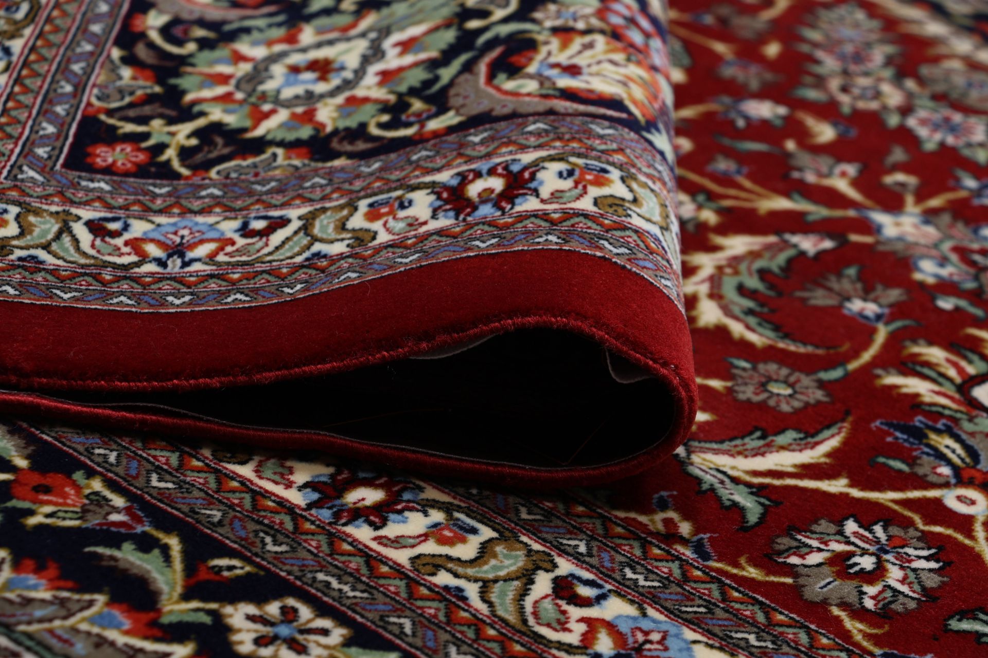perserteppich-ghom-292-x-390-cm-schurwolle-handgeknupft-exklusiv-7 Handgeknüpfter Ghom Perserteppich, 292 × 390 cm, Wolle
