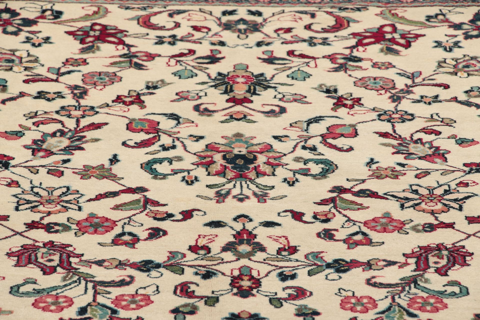 Handgeknüpfter Sarough Perserteppich, 308 × 403 cm, Wolle