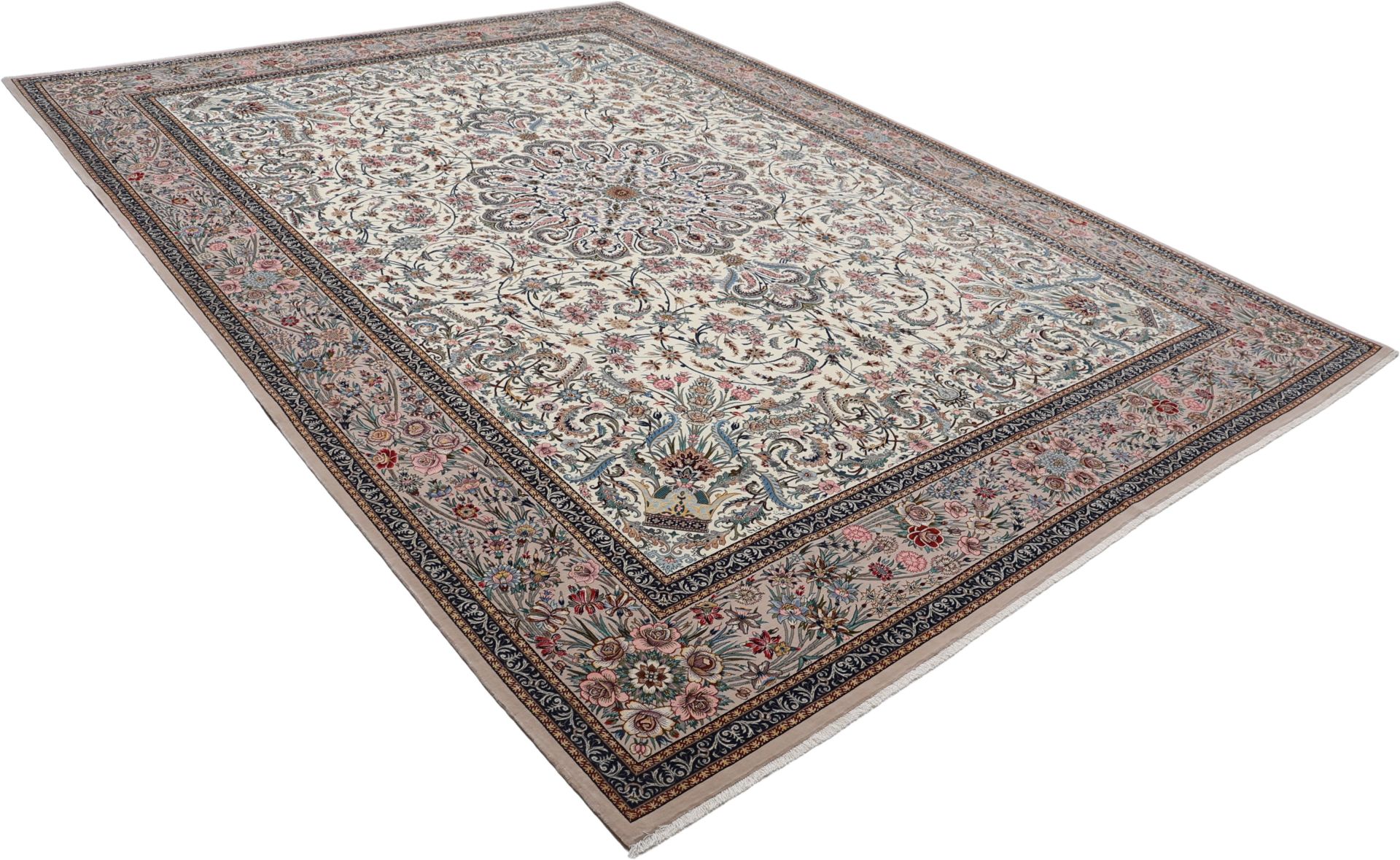 perserteppich-isfahan-300-x-415-cm-schurwolle-seide-handgeknupft-2 Handgeknüpfter Isfahan Perserteppich, 300 × 415 cm, Wolle & Seide