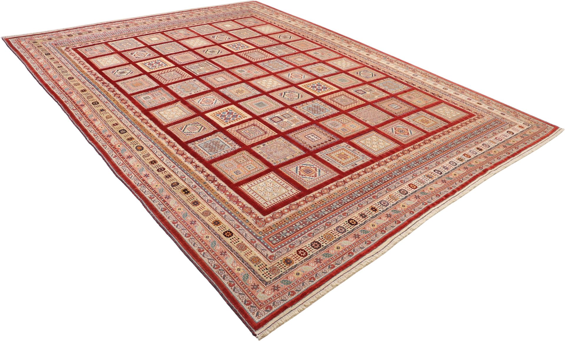 kelim-iran-300-x-400-cm-schurwolle-handgewebt-rustikal-2 Handgewebter Kelim Perserteppich, 300 × 400 cm, Wolle