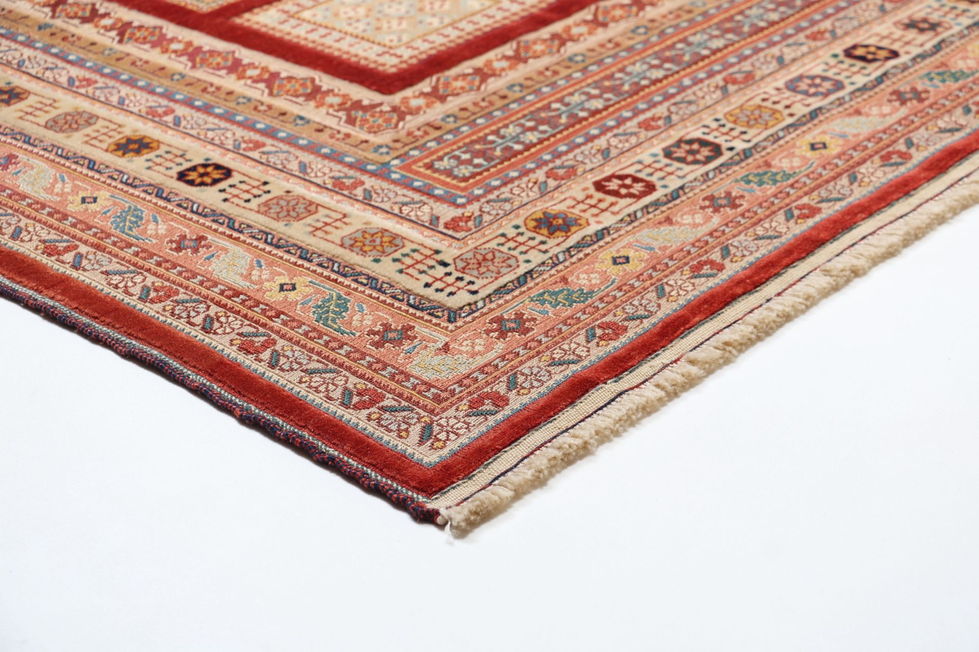 kelim-iran-300-x-400-cm-schurwolle-handgewebt-rustikal-4 Handgewebter Kelim Perserteppich, 300 × 400 cm, Wolle