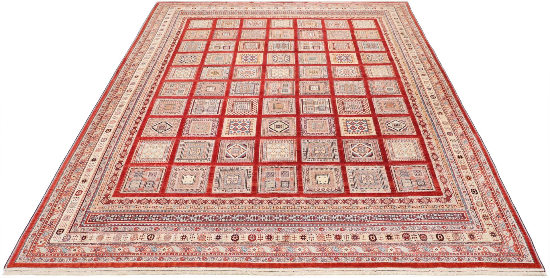 kelim-iran-300-x-400-cm-schurwolle-handgewebt-rustikal-10 Handgewebter Kelim Perserteppich, 300 × 400 cm, Wolle