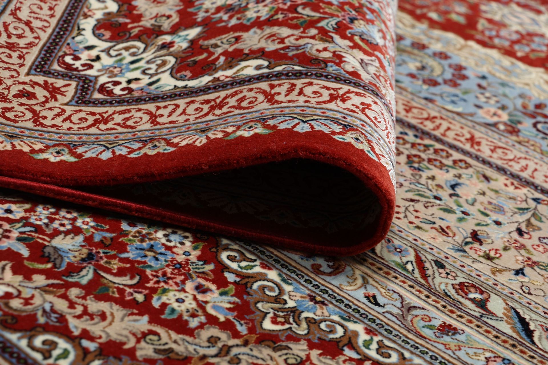 perserteppich-isfahan-290-x-393-cm-schurwolle-seide-handgeknupft-7 Isfahan Perserteppich aus Iran, 290 × 393 cm
