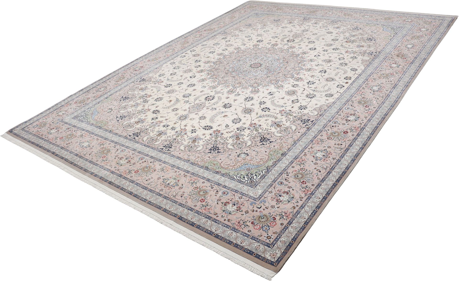 perserteppich-isfahan-315-x-425-cm-schurwolle-seide-handgeknupft-1 Handgeknüpfter Isfahan Perserteppich, 315 × 425 cm, Wolle & Seide