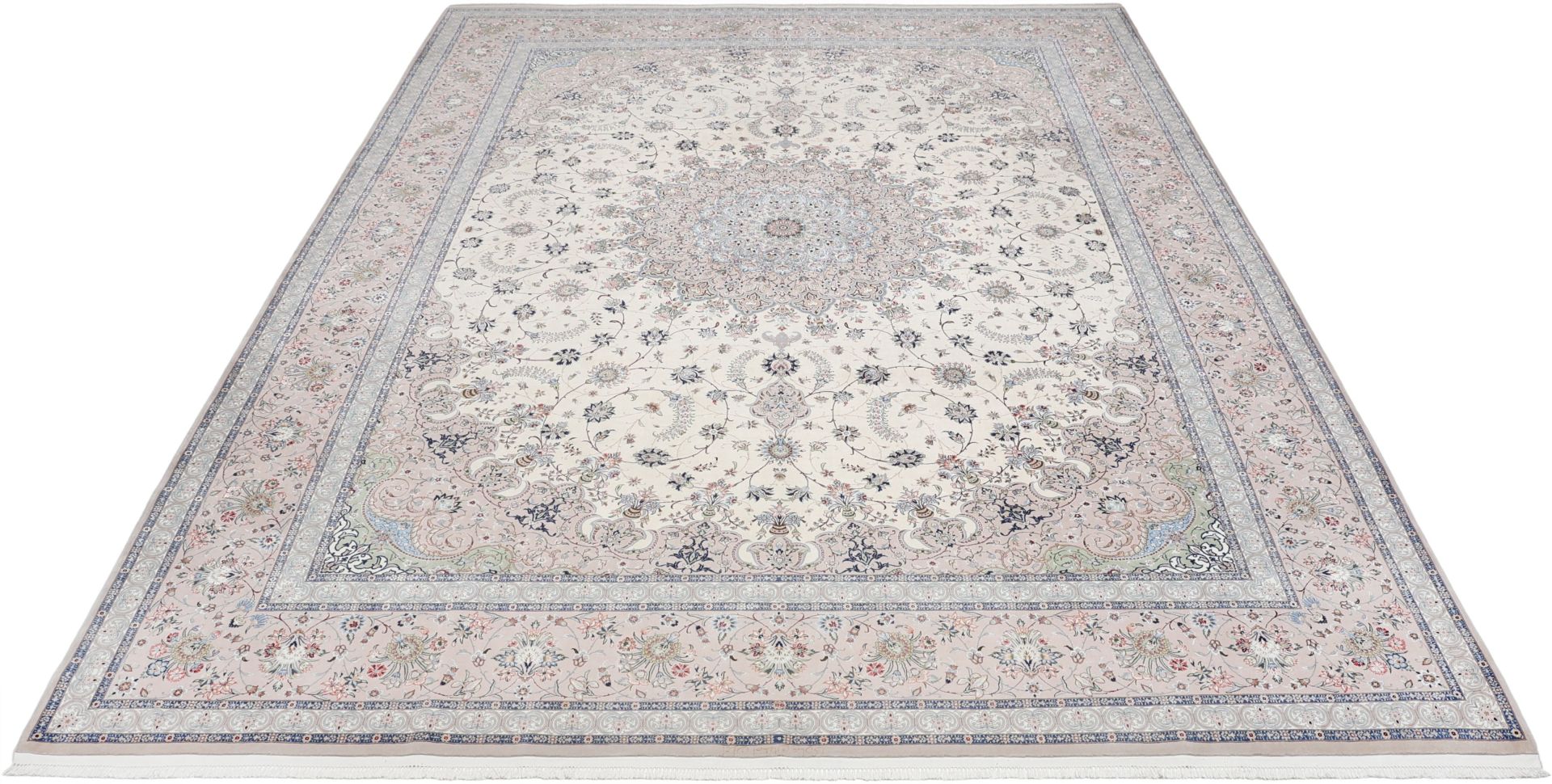 perserteppich-isfahan-315-x-425-cm-schurwolle-seide-handgeknupft-11 Handgeknüpfter Isfahan Perserteppich, 315 × 425 cm, Wolle & Seide