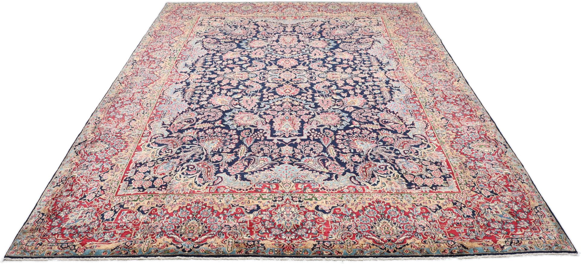 Kerman Perserteppich 298 × 403 cm aus Wolle, handgeknüpft