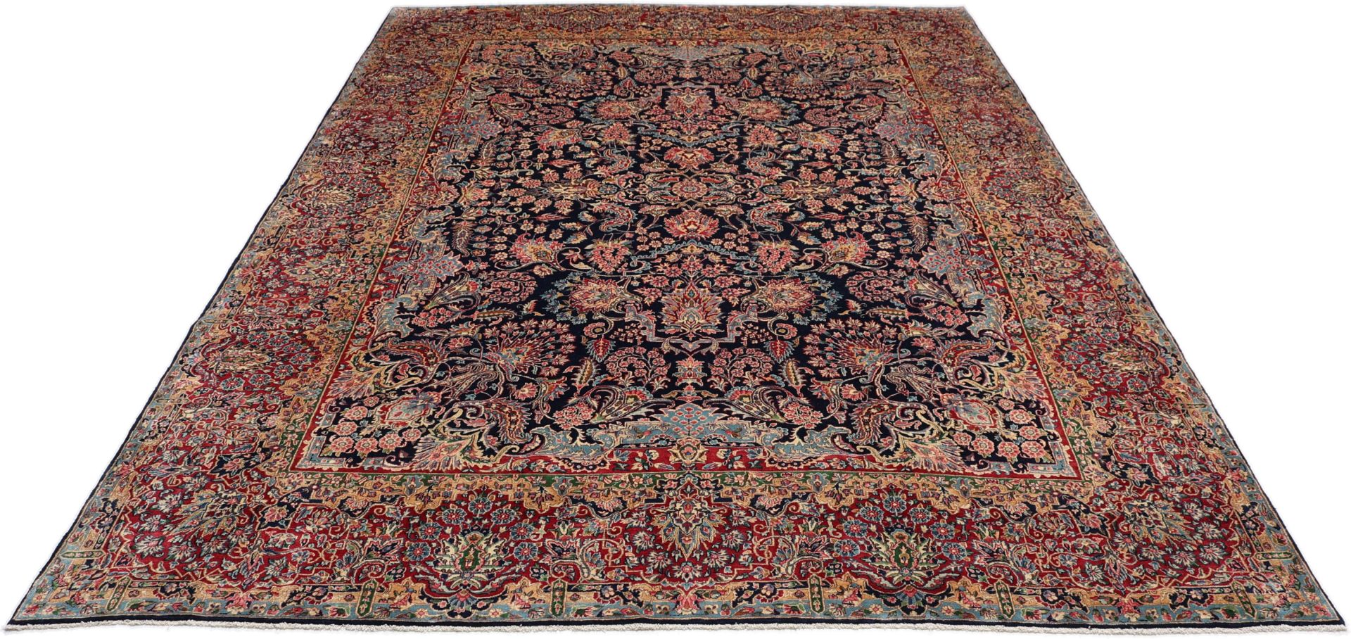 Kerman Perserteppich 298 × 403 cm aus Wolle, handgeknüpft