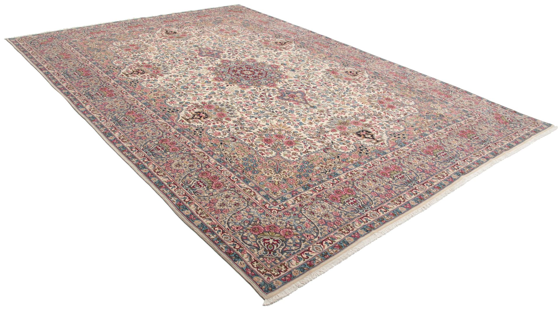 Kerman Perserteppich aus Iran, 285 × 412 cm