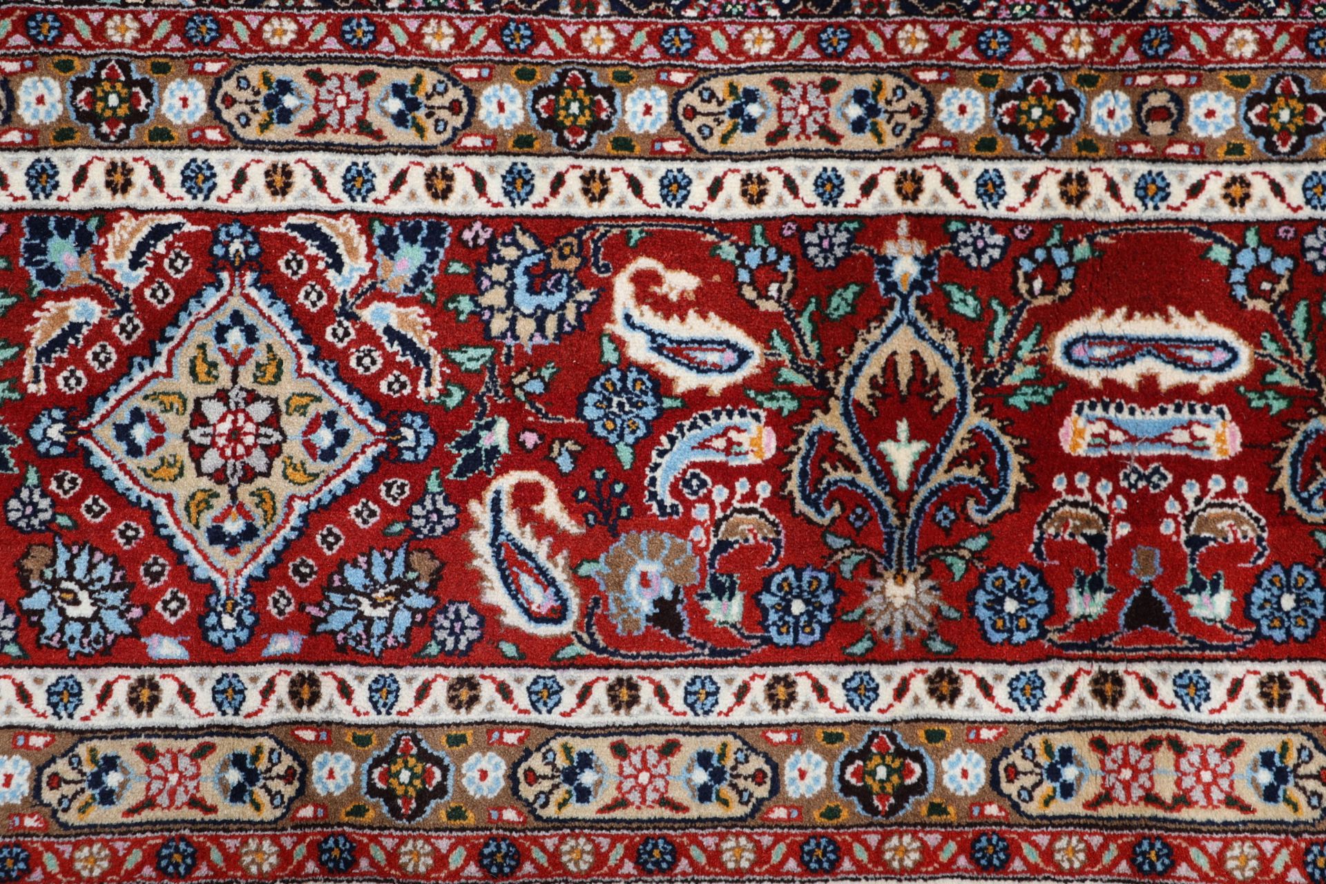 Handgeknüpfter Moud Perserteppich 300 × 397 cm