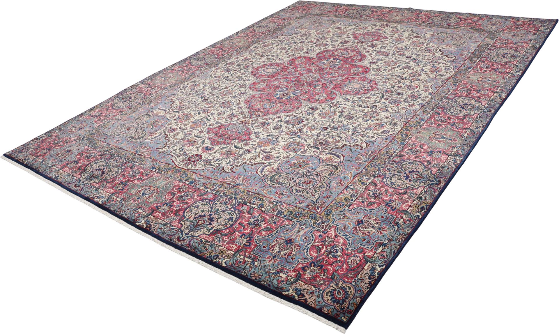 Handgeknüpfter Mashhad Perserteppich 295 × 390 cm