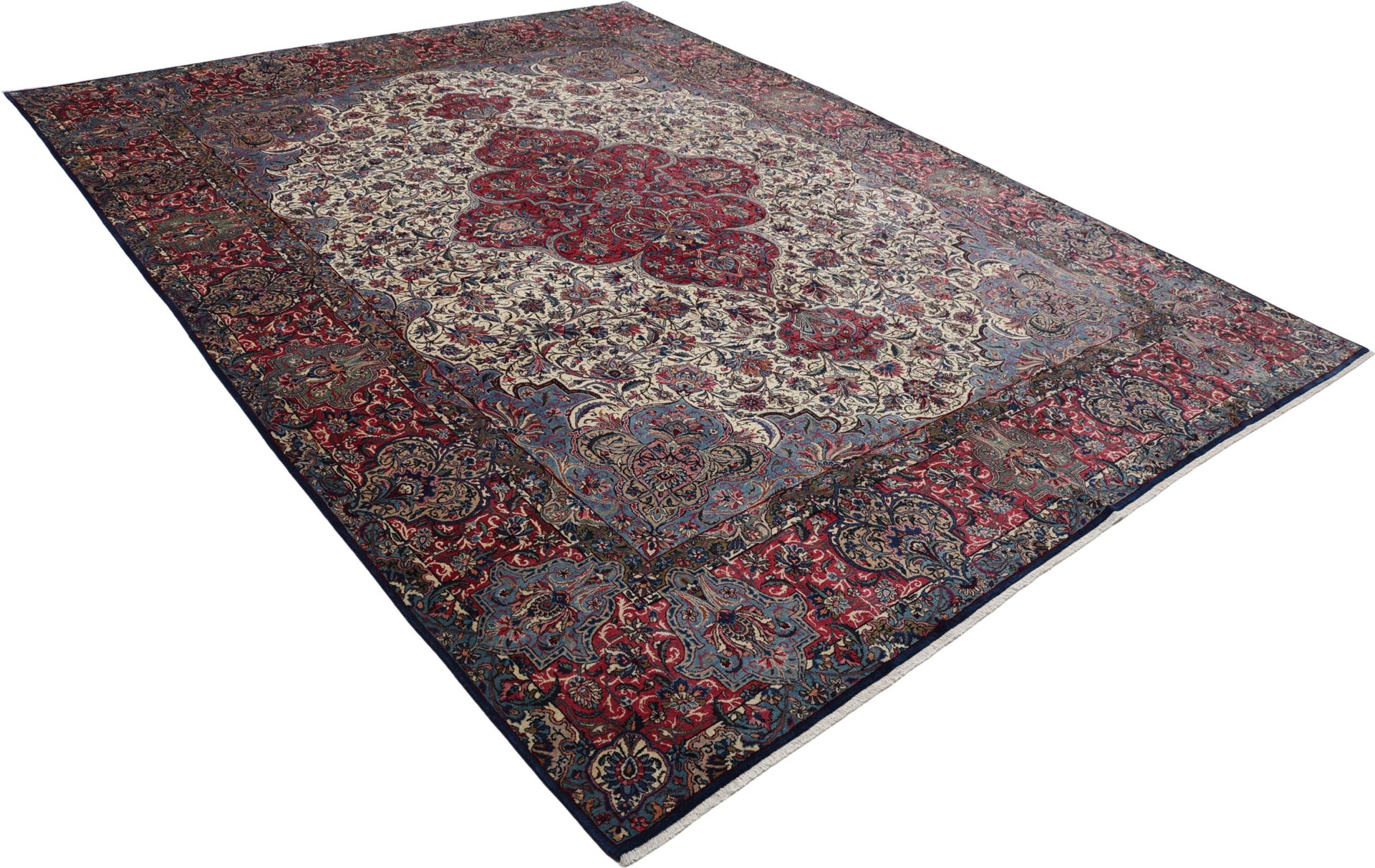 Handgeknüpfter Mashhad Perserteppich 295 × 390 cm