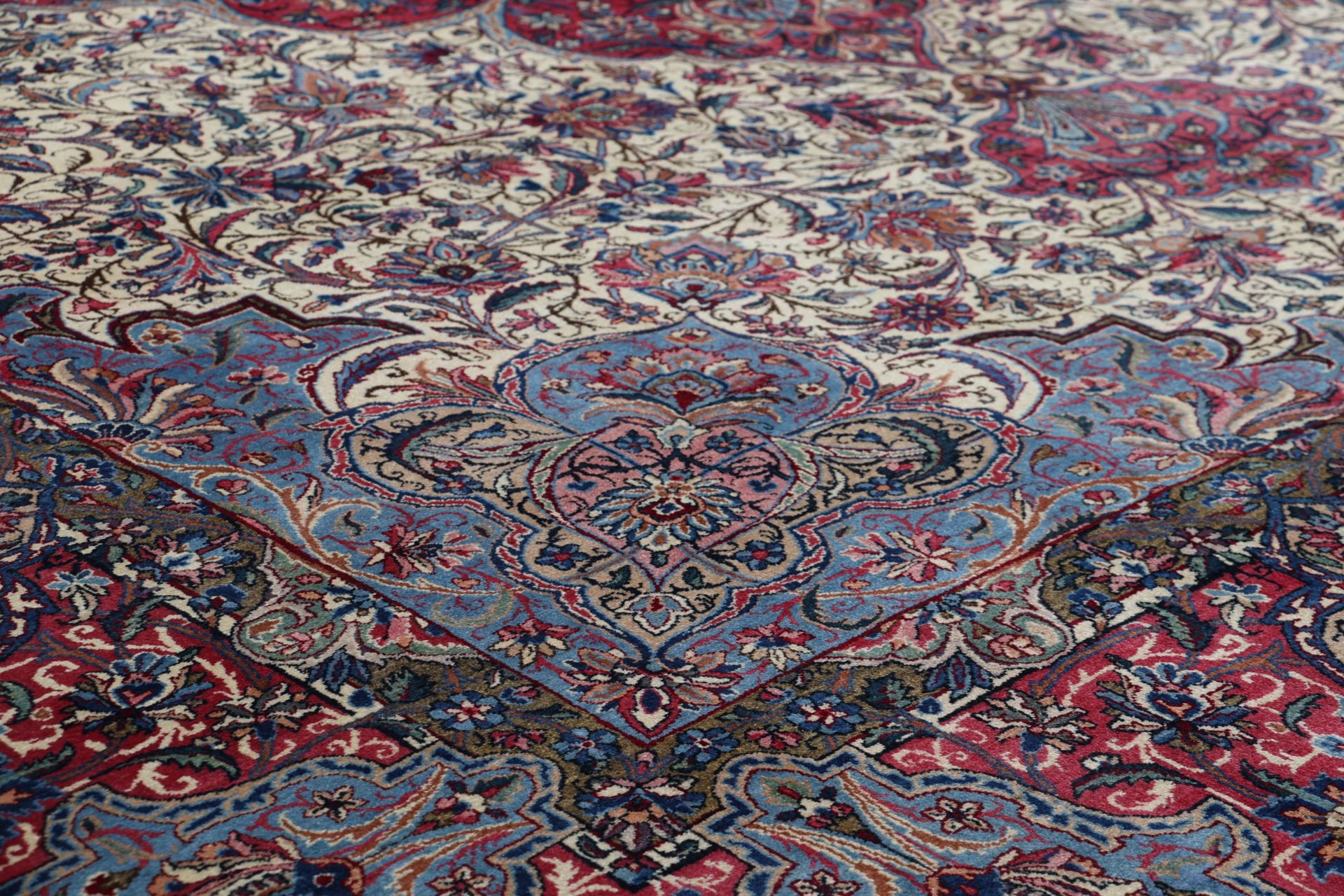 Handgeknüpfter Mashhad Perserteppich 295 × 390 cm