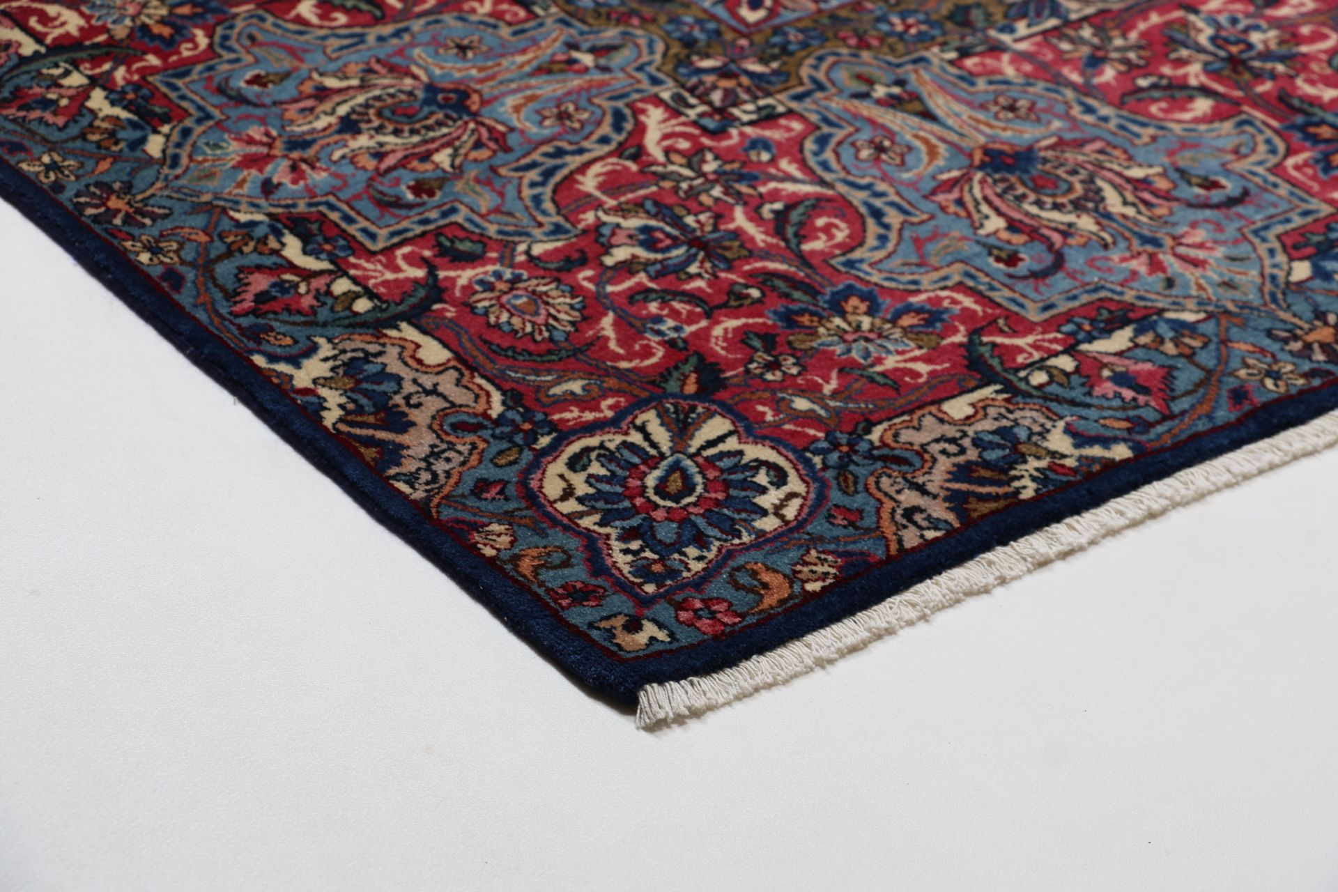 Handgeknüpfter Mashhad Perserteppich 295 × 390 cm
