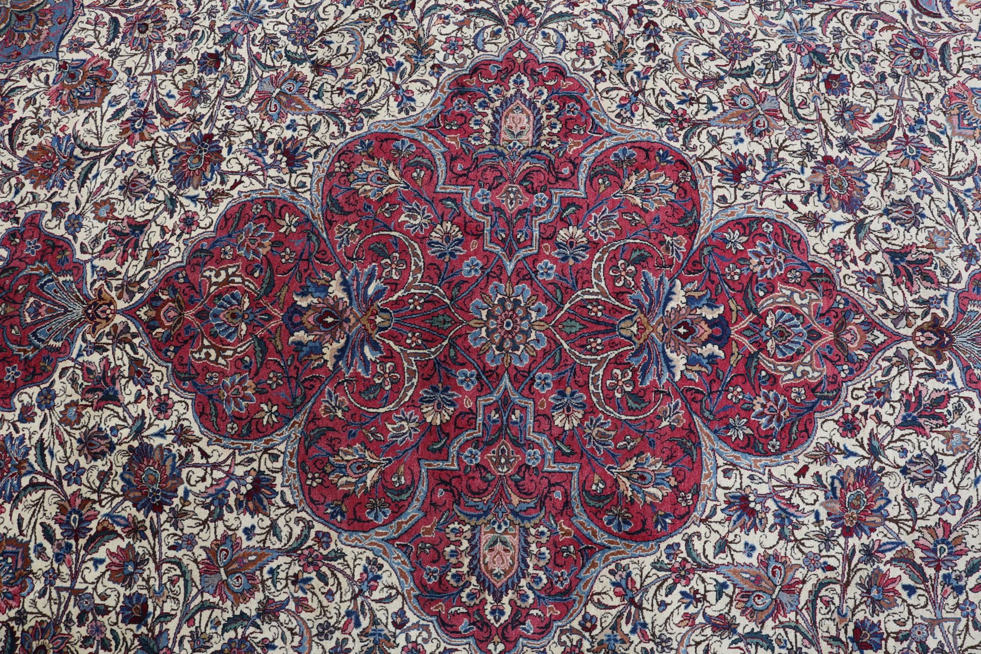 Handgeknüpfter Mashhad Perserteppich 295 × 390 cm