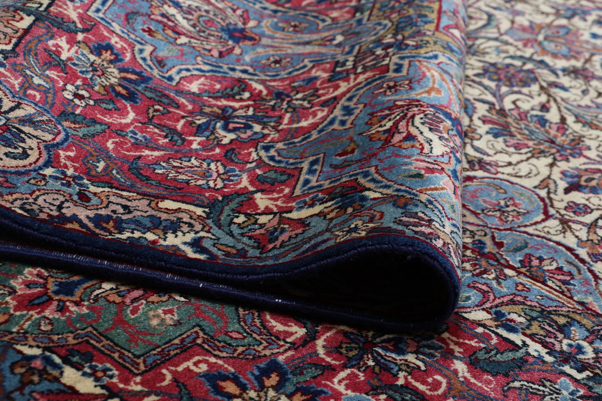 Handgeknüpfter Mashhad Perserteppich 295 × 390 cm