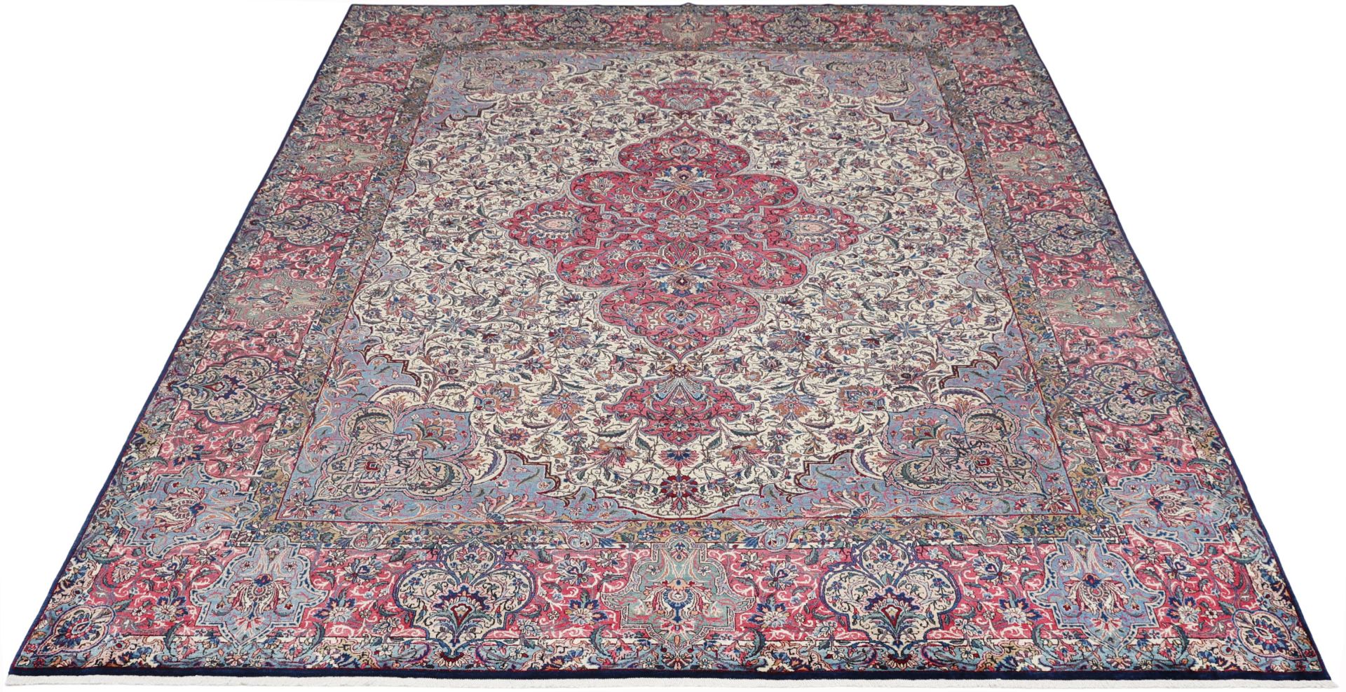 Handgeknüpfter Mashhad Perserteppich 295 × 390 cm