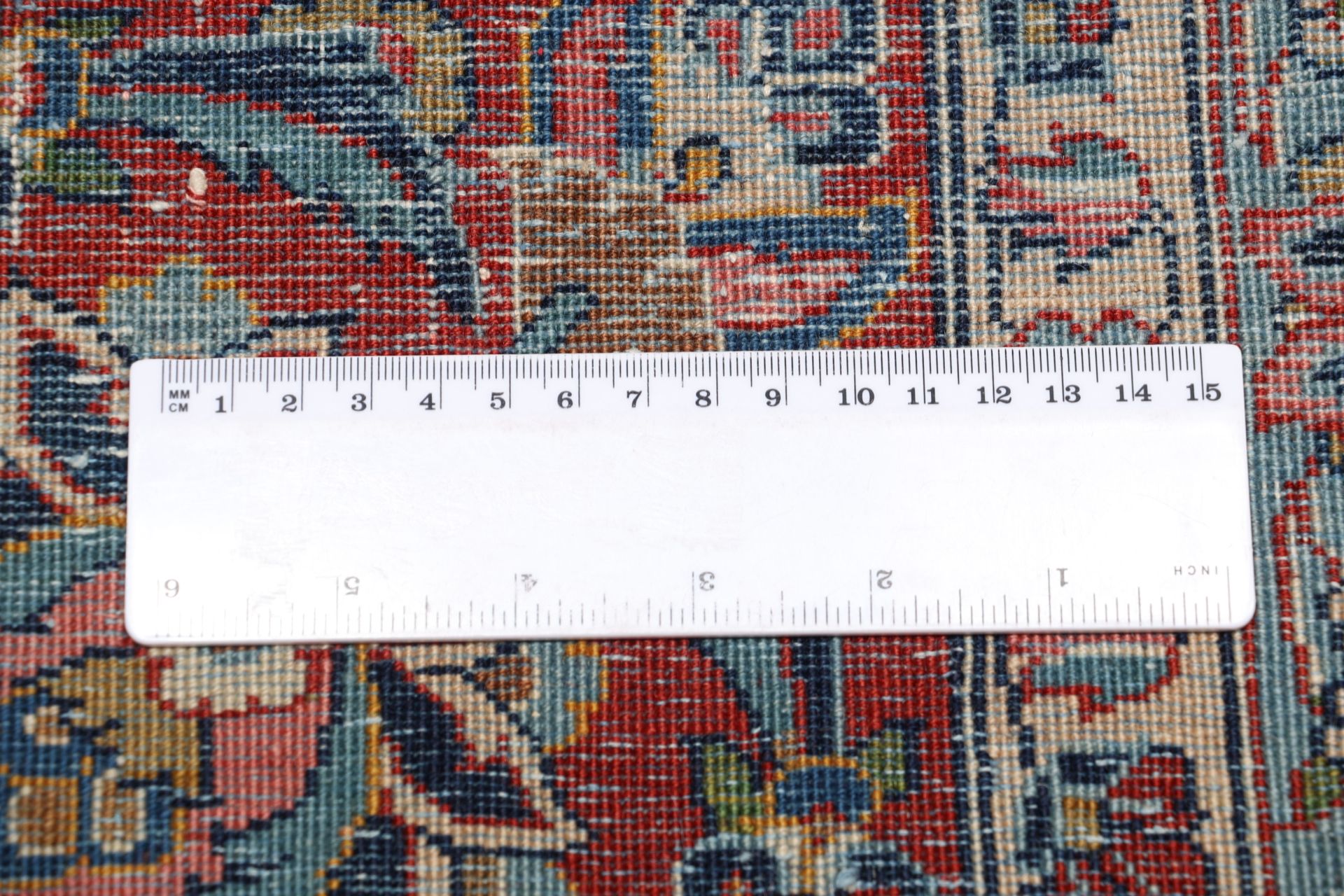 Antiker Kashan Perserteppich, 315 × 415 cm, Wolle