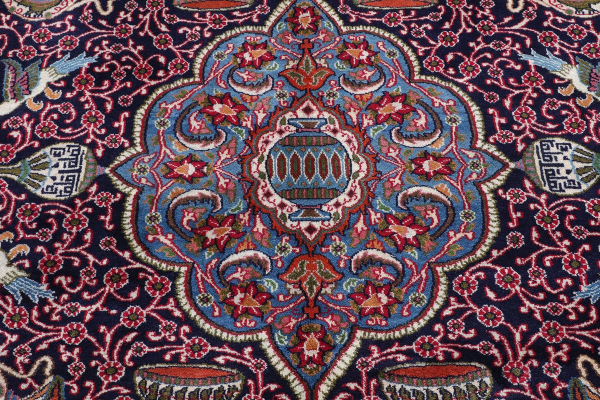 Kashmar Perserteppich 295 × 390 cm aus Wolle, handgeknüpft