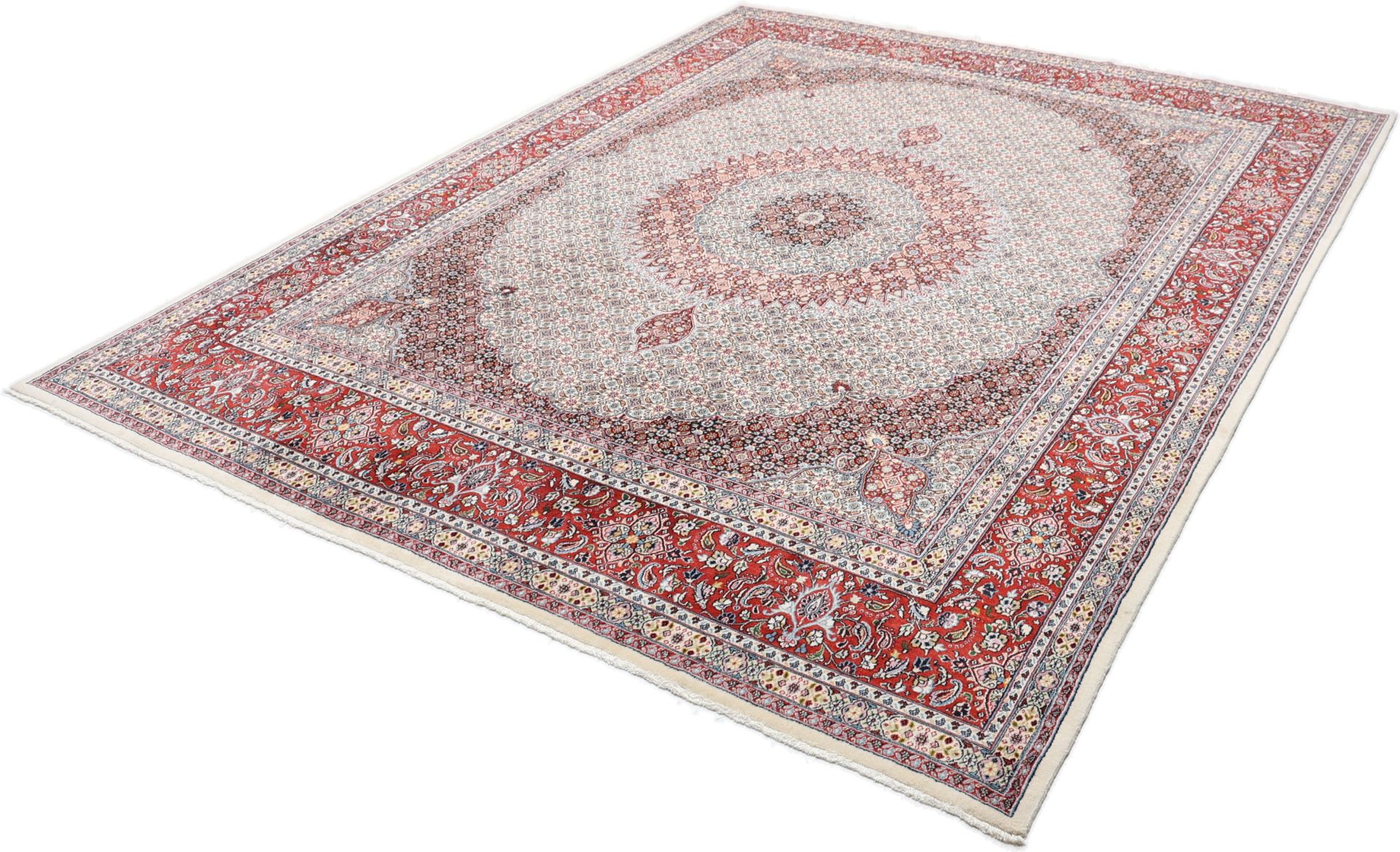 Moud Perserteppich aus Iran, 300 × 390 cm