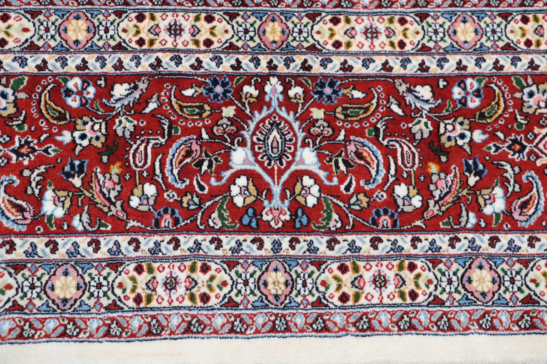 Moud Perserteppich aus Iran, 300 × 390 cm
