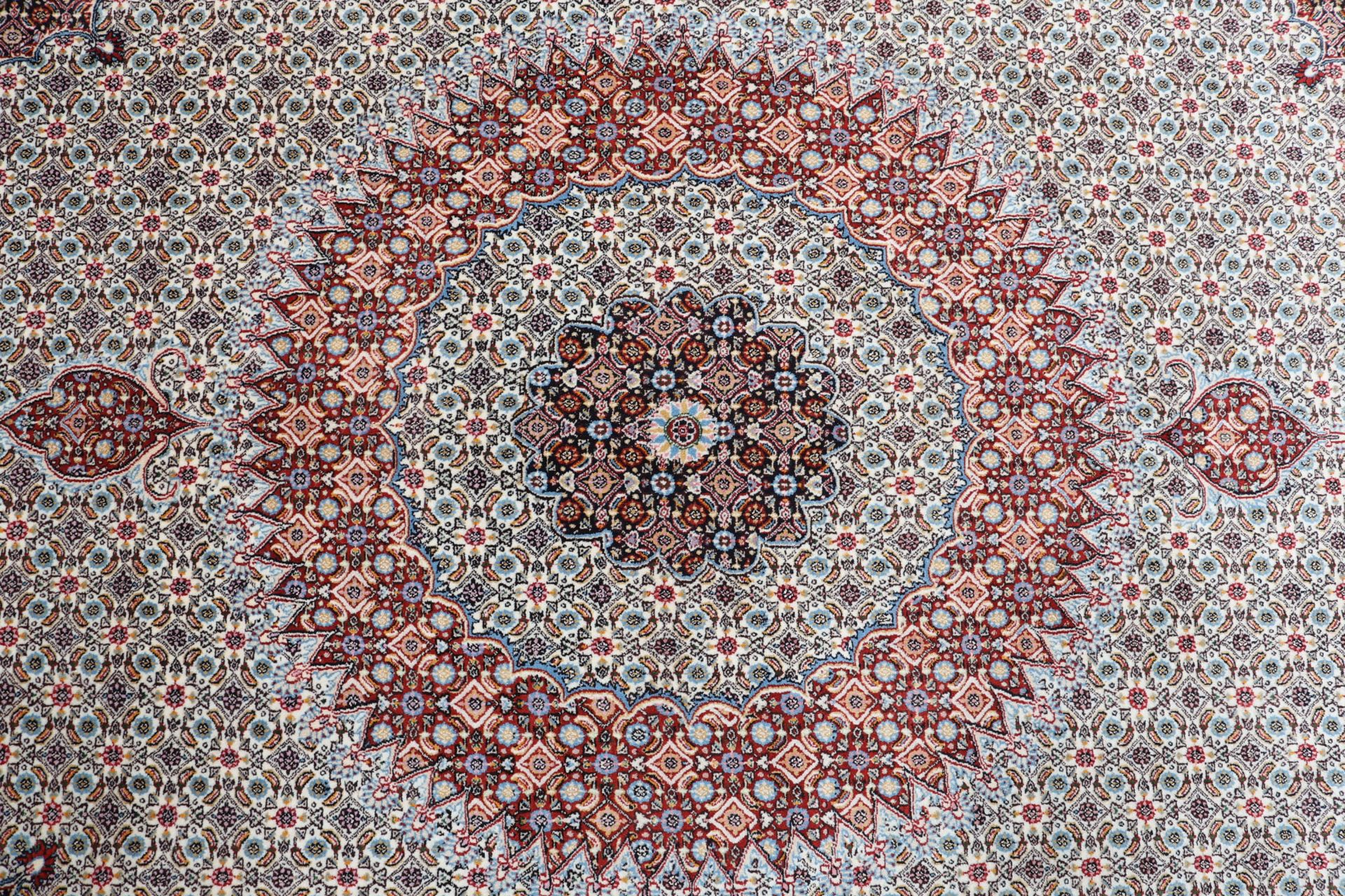 Moud Perserteppich aus Iran, 300 × 390 cm