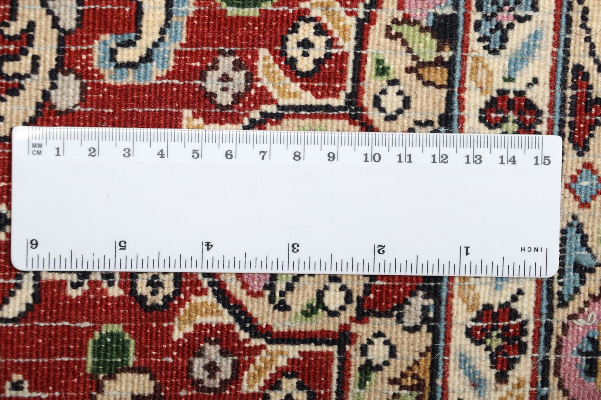 Moud Perserteppich aus Iran, 300 × 390 cm