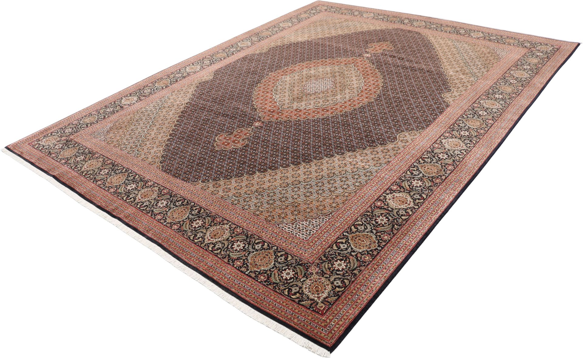 Täbriz Perserteppich aus Iran, 300 × 395 cm