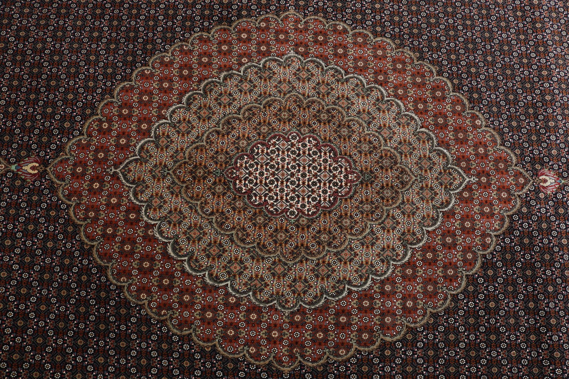 Täbriz Perserteppich aus Iran, 300 × 395 cm
