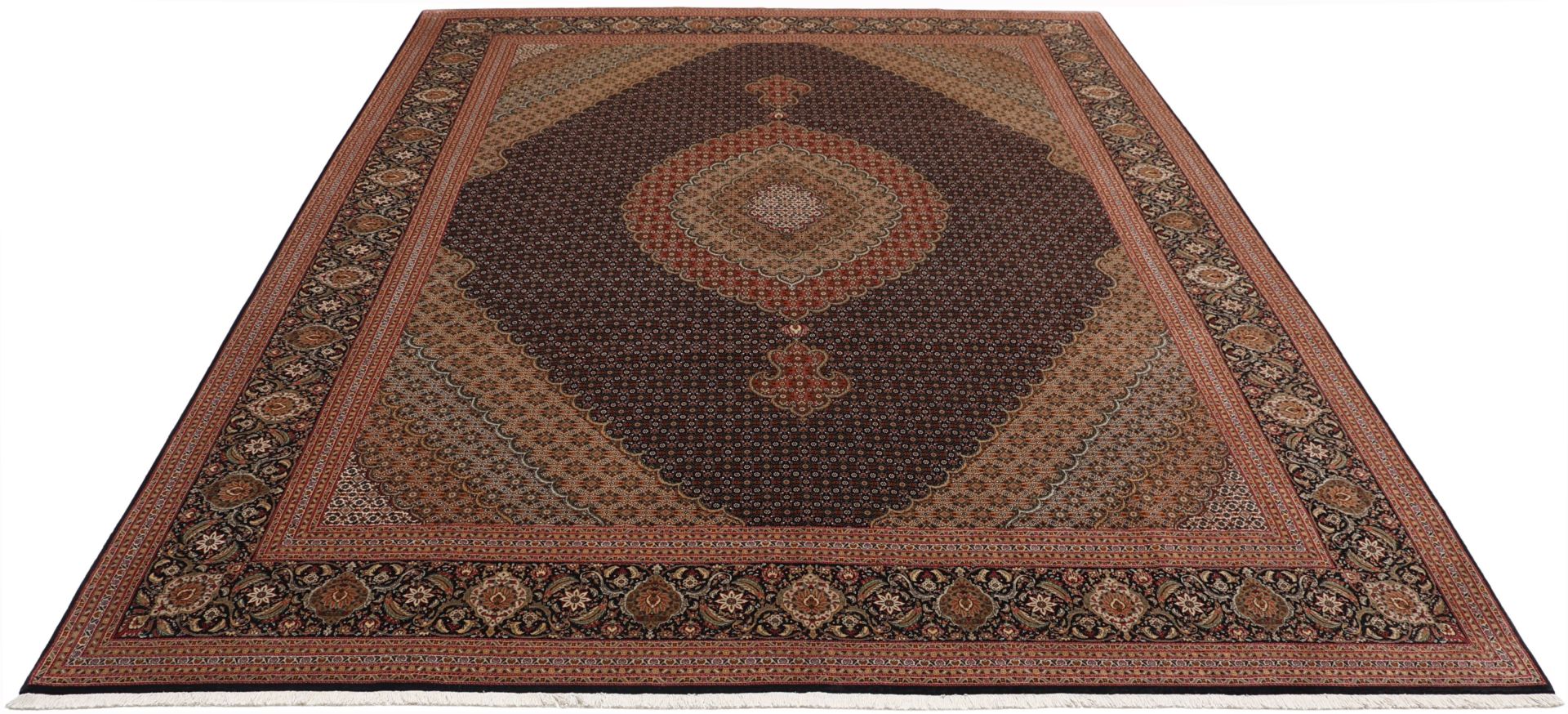 Täbriz Perserteppich aus Iran, 300 × 395 cm