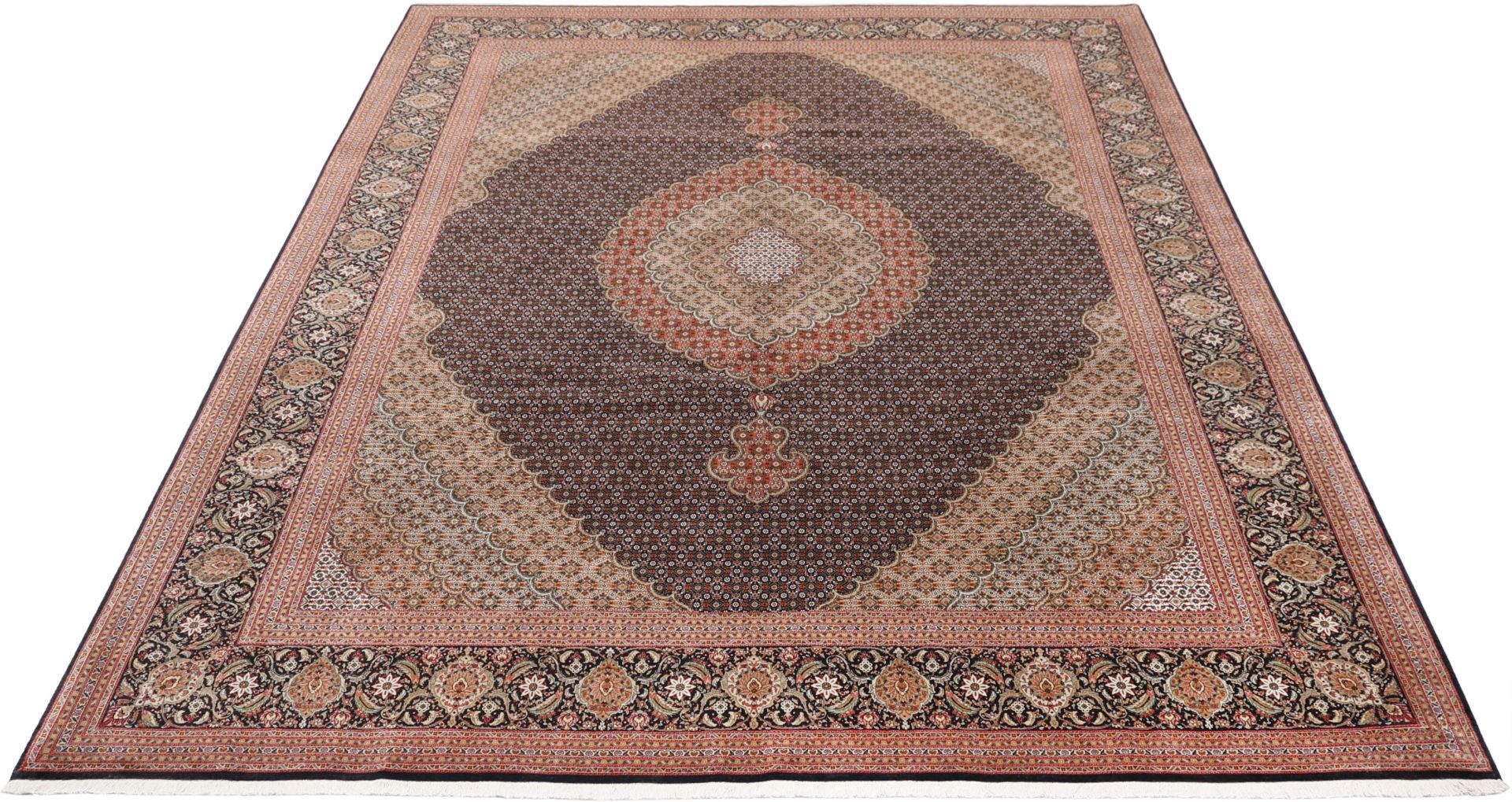 Täbriz Perserteppich aus Iran, 300 × 395 cm