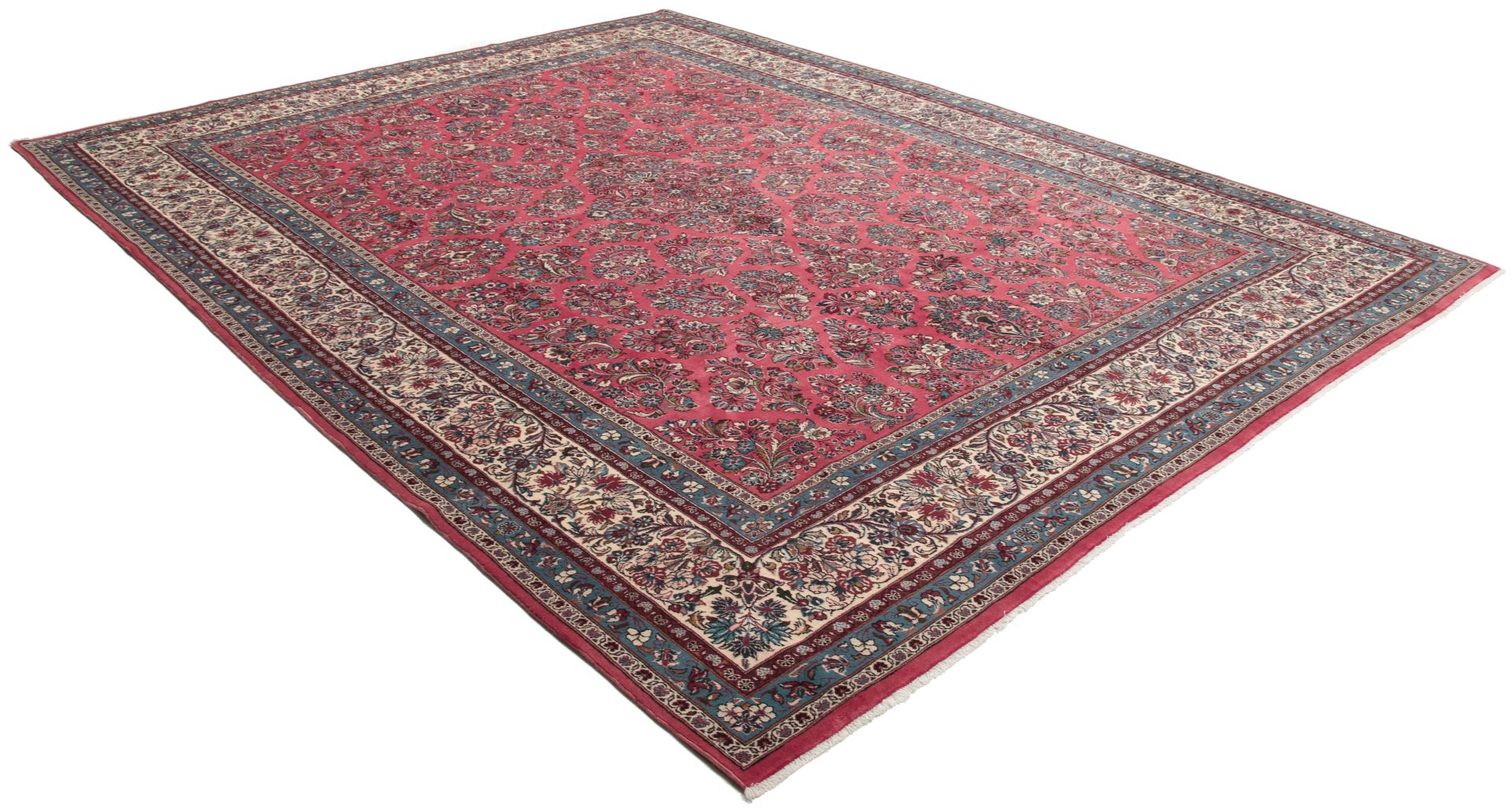 Sarough Perserteppich 305 × 400 cm aus Wolle, handgeknüpft