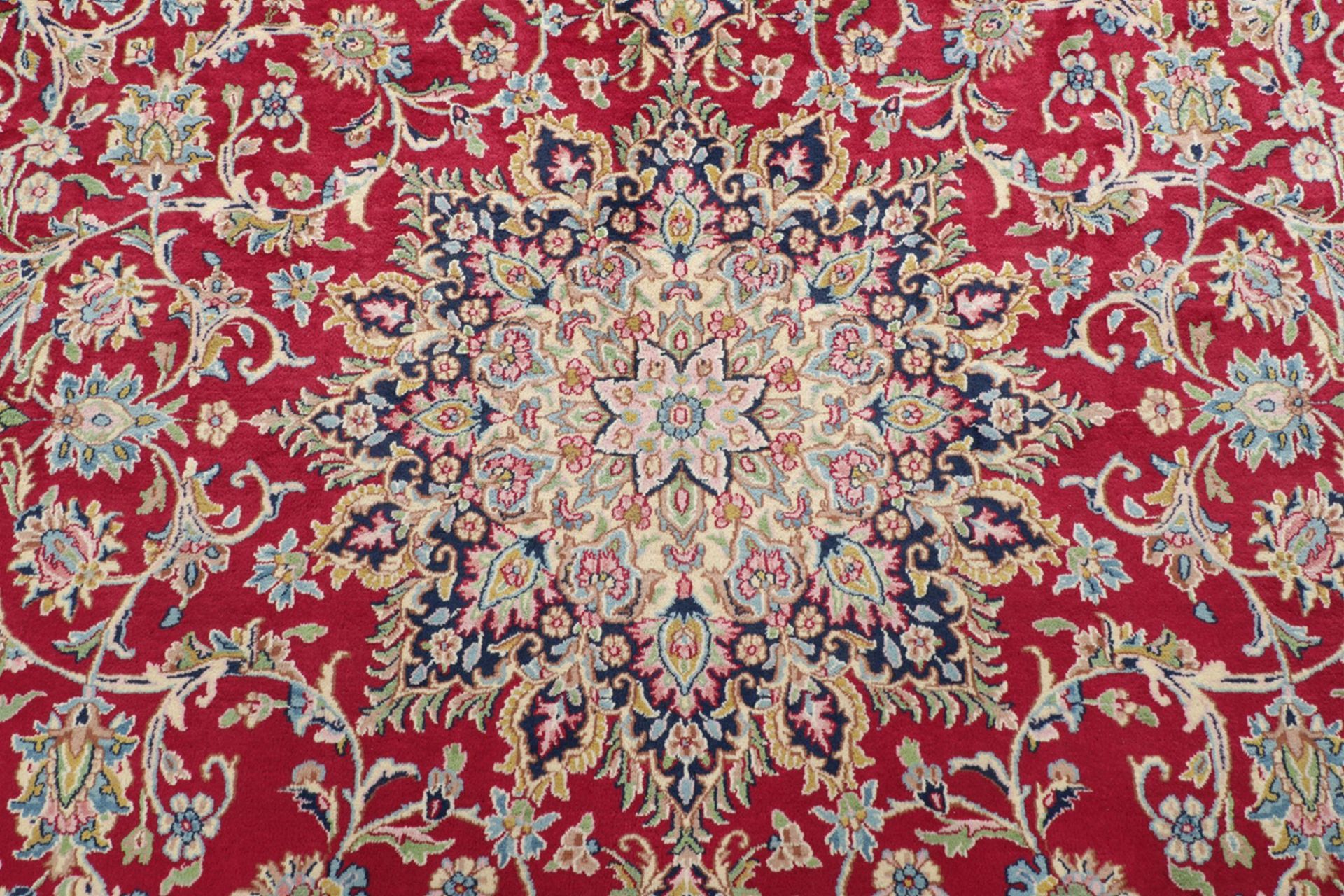 Kerman Perserteppich 300 × 410 cm aus Wolle, handgeknüpft