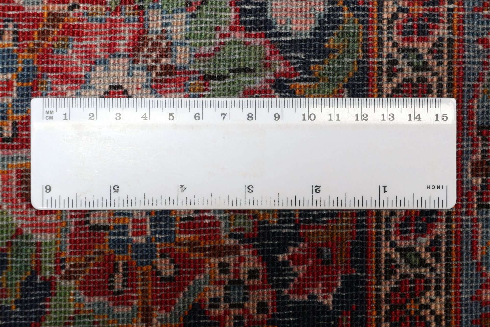 Antiker Kashan Perserteppich, 282 × 396 cm, Wolle