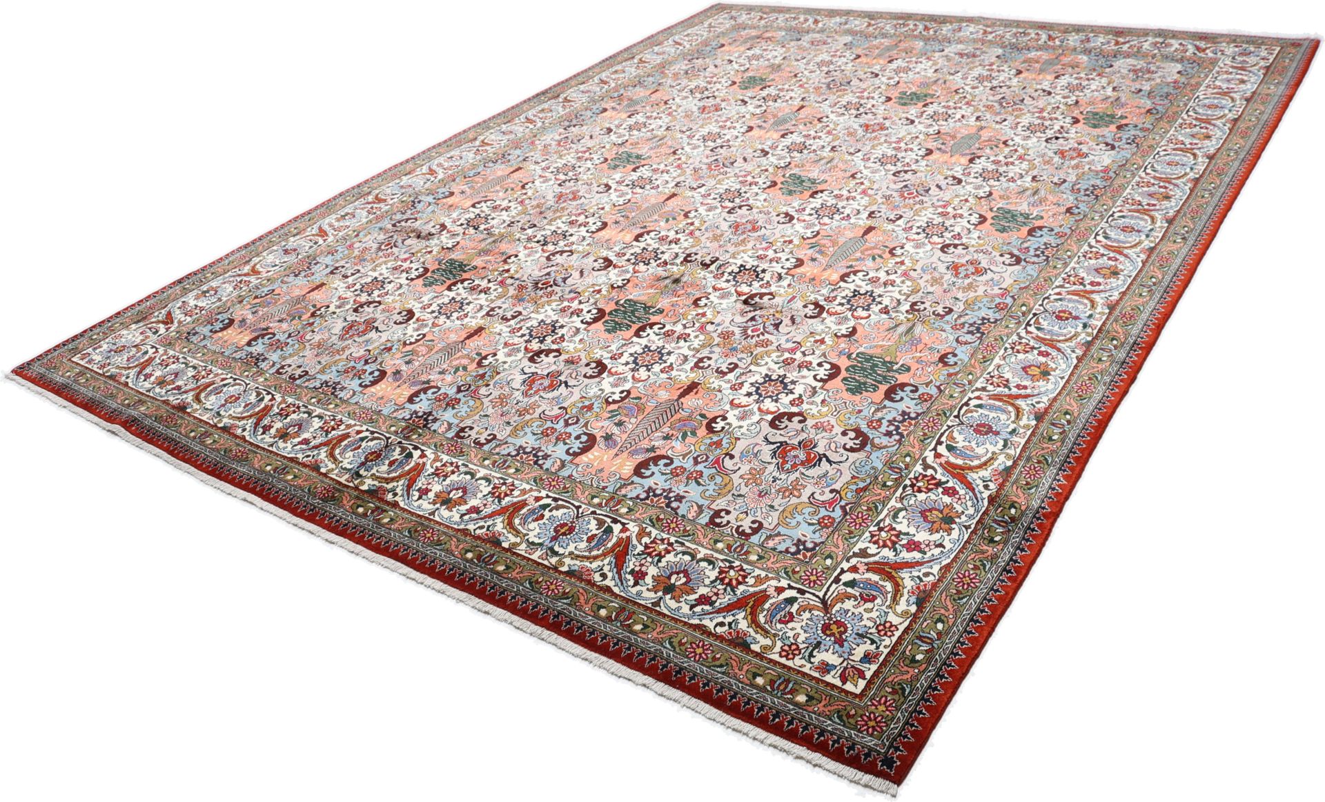 Bakhtiari Perserteppich 305 × 415 cm aus Wolle, handgeknüpft