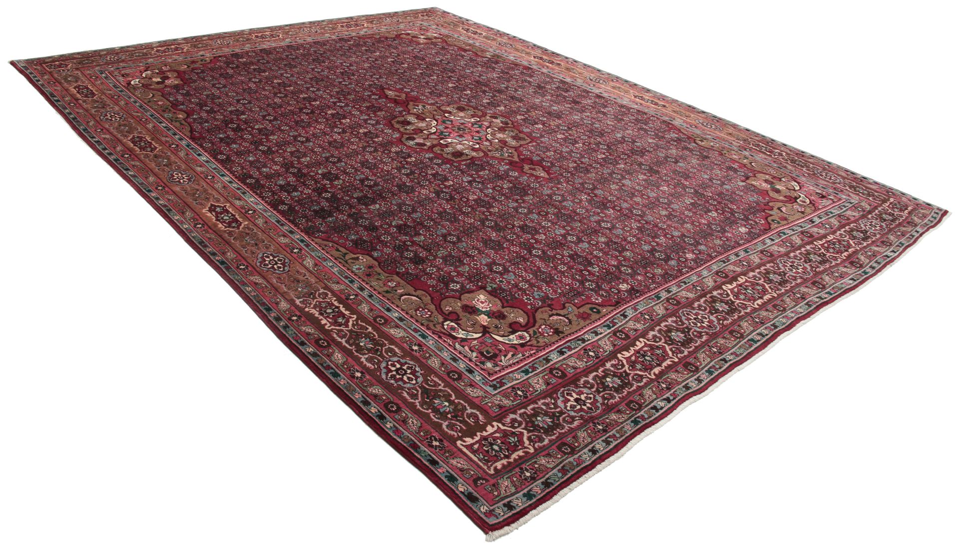 Handgeknüpfter Bijar Perserteppich, 298 × 390 cm, Wolle