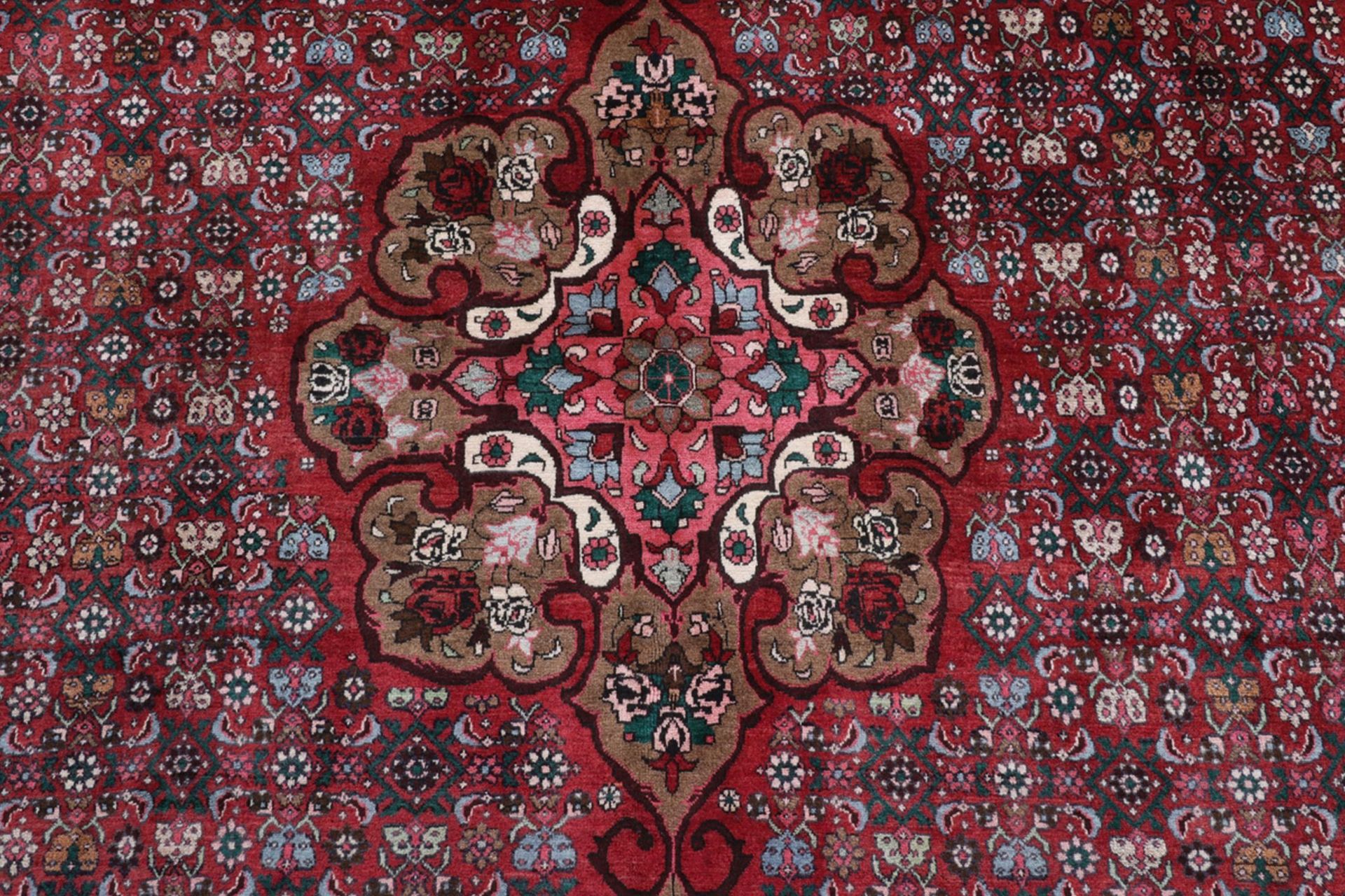 Handgeknüpfter Bijar Perserteppich, 298 × 390 cm, Wolle
